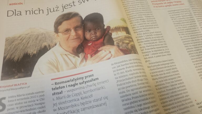 Dla nich już jest święta. Historia s. Marii de Coppi